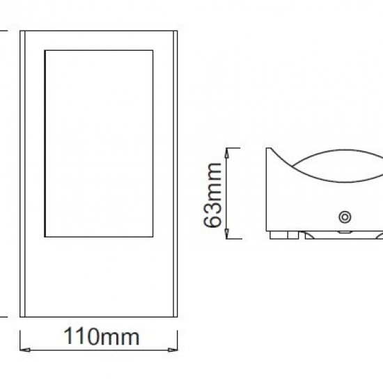 Mirande Απλίκα LED 7W Σε Σκούρο Γκρί Χρώμα-ΑΠΛΙΚΕΣ ΕΞΩΤΕΡΙΚΟΥ ΧΩΡΟΥ-ΦΩΤΙΣΤΙΚΑ ΕΞΩΤΕΡΙΚΟΥ ΧΩΡΟΥ-ΓΚΡΙ-LED-
