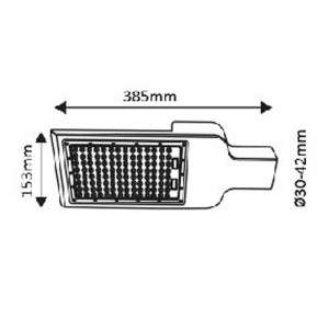 Φωτιστικό Οδικού Led 50W 4000K IP66 