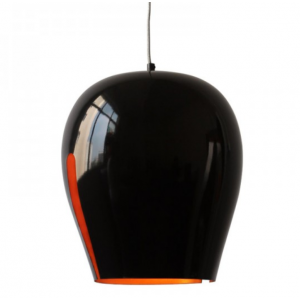 ΚΡΕΜΑΣΤΟ ΜΟΝΟΦΩΤΟ ΦΩΤΙΣΤΙΚΟ ΜΑΥΡΟ ΜΕΤΑΛΛΟ Φ30xΗ35cm