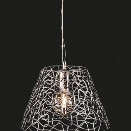 ΚΡΕΜΑΣΤΟ ΜΕΤΑΛΛΙΚΟ ΧΡΩΜΙΟ ΠΛΕΓΜΑ 1ΧE27