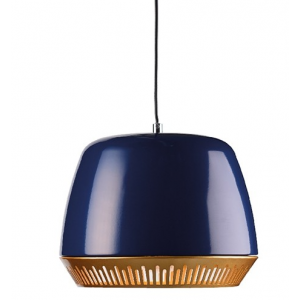 ΚΡΕΜΑΣΤΟ Φ/Σ 1ΧΕ27 ΜΕΤΑΛΛΙΚΟ ΜΠΛΕ/ΟΡΕΙΧΑΛΚΟ Φ30CM