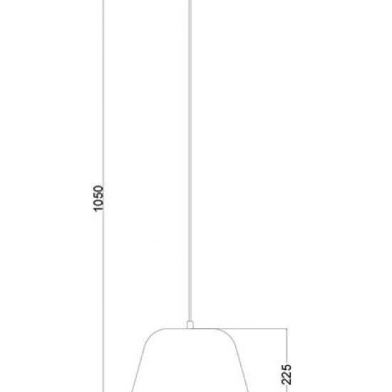 ΚΡΕΜΑΣΤΟ Φ/Σ 1ΧΕ27 ΜΕΤΑΛΛΙΚΟ ΛΕΥΚΟ/ΟΡΕΙΧΑΛΚΟ Φ30CM