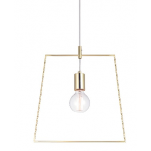 ΚΡΕΜΑΣΤΟ Φ/Σ 1ΧΕ27 ΜΕΤΑΛΛΙΚΟ ΟΡΕΙΧΑΛΚΟ ΤΕΤΡΑΠΛΕΥΡΟ 35ΧΗ120CM