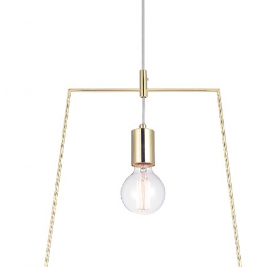 ΚΡΕΜΑΣΤΟ Φ/Σ 1ΧΕ27 ΜΕΤΑΛΛΙΚΟ ΟΡΕΙΧΑΛΚΟ ΤΕΤΡΑΠΛΕΥΡΟ 35ΧΗ120CM