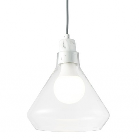 ΚΡΕΜΑΣΤΟ Φ/Σ 1ΧΕ27 ΓΥΑΛΙ+ΑΠΟΧΡΩΣΗ ΜΑΡΜΑΡΟΥ Φ24ΧΗ120CM