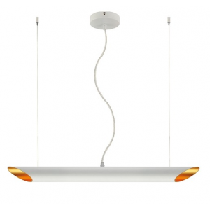 ΚΡΕΜΑΣΤΟ Φ/Σ 2ΧGU10 ΜΕΤΑΛΛΙΚΟ ΛΕΥΚΟ+ΧΡΥΣΟ Φ6Χ80XH120CM