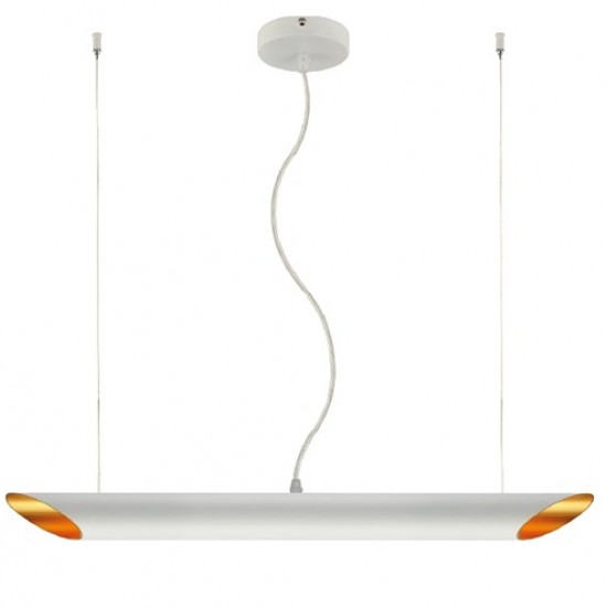 ΚΡΕΜΑΣΤΟ Φ/Σ 2ΧGU10 ΜΕΤΑΛΛΙΚΟ ΛΕΥΚΟ+ΧΡΥΣΟ Φ6Χ80XH120CM