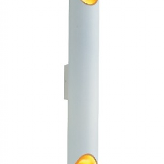 ΕΠΙΤΟΙΧΙΟ Φ/Σ 2ΧGU10 ΜΕΤΑΛΛΙΚΟ ΛΕΥΚΟ+ΧΡΥΣΟ Φ6Χ50CM