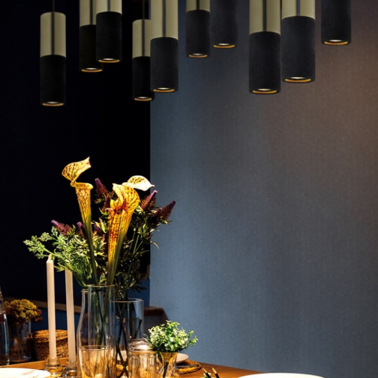 ΕΠΙΤΟΙΧΟ Φ/Σ 1XGU10 ΓΚΡΙ ΠΗΛΟΣ+ΜΕΤΑΛΛΙΚΟ ΛΕΥΚΟ Φ7ΧΗ24CM