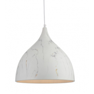 ΚΡΕΜΑΣΤΟ Φ/Σ 1ΧΕ27 ΜΕΤΑΛΛΙΚΟ ΜΑΡΜΑΡΟ ΑΠΟΧΡΩΣΗ  Φ35Χ31CM