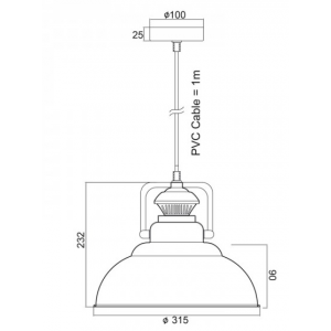 ΜΕΤΑΛΛΙΚΗ ΚΑΜΠΑΝΑ 1ΧΕ27 ΜΑΥΡΗ ΜΕ ΛΕΥΚΑ ΣΤΙΓΜΑΤΑ