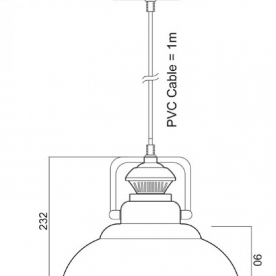 ΜΕΤΑΛΛΙΚΗ ΚΑΜΠΑΝΑ 1ΧΕ27 ΜΑΥΡΗ ΜΕ ΛΕΥΚΑ ΣΤΙΓΜΑΤΑ