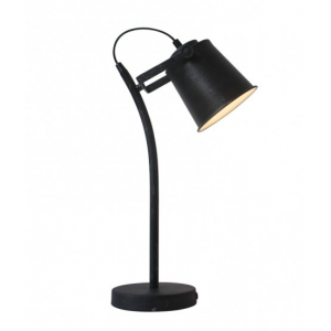 ΜΕΤΑΛΛΙΚΟ ΠΟΡΤΑΤΙΦ 1XE27 ΜΑΥΡΟ ΑΣΗΜΙ 13,5χΗ50CM