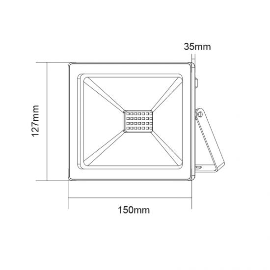Λευκός Προβολέας 20W 6000K 12-24VDC-ΦΩΤΙΣΤΙΚΑ ΕΞΩΤΕΡΙΚΟΥ ΧΩΡΟΥ-ΠΡΟΒΟΛΕΙΣ-ΑΛΟΥΜΙΝΙΟ-ΛΕΥΚΟ-LED-
