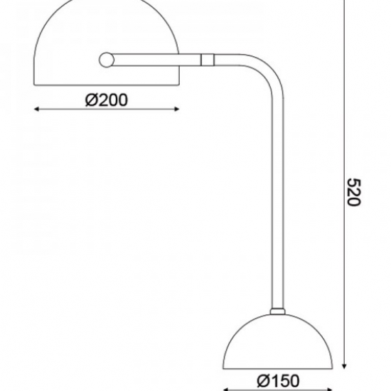 ΕΠΙΤΡΑΠΕΖΙΟ Φ/Σ 1ΧΕ27 ΜΕΤΑΛΛΙΚΟ+ΜΑΡΜΑΡΟ 35Χ23ΧΗ48CM