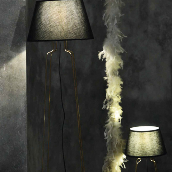 ΠΟΡΤΑΤΙΦ 1ΧΕ27 ΜΕΤΑΛΛΙΚΟ ΟΡΕΙΧΑΛΚΟ+ΜΑΥΡΟ ΑΜΠΑΖΟΥΡ Φ26ΧΗ45CM