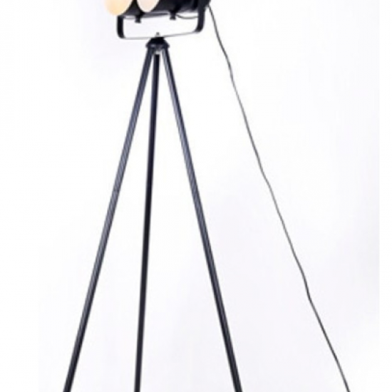 ΕΠΙΔΑΠΕΔΙΟ Φ/Σ 3ΧΕ27 ΜΑΥΡΟ ΜΕΤΑΛΛΙΚΟ 60Χ60ΧΗ149CM