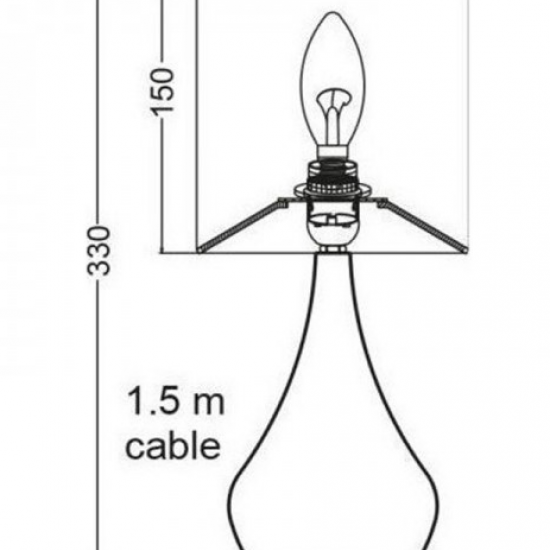 ΠΟΡΤΑΤΙΦ ΓΥΑΛΙΣΤΕΡΟ ΧΡΩΜΙΟ ΚΑΠΕΛΟ 1ΧE14