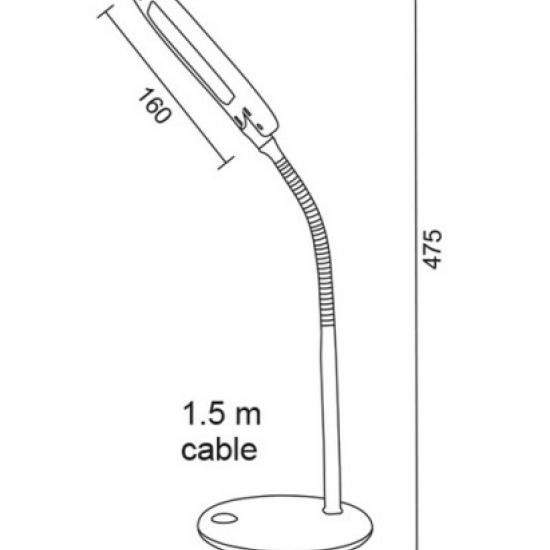 LED Φ/Σ ΓΡΑΦΕΙΟΥ  ΠΡΑΣΙΝΟ ΜΕ ΣΠΙΡΑΛ 15205LEDGN