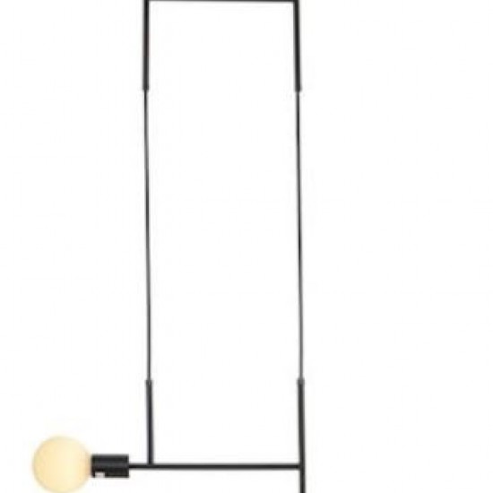 ΚΡΕΜΑΣΤΟ Φ/Σ 2ΧΕ27 ΜΑΥΡΟ ΜΕΤΑΛΛΙΚΟ 38X4X110CM