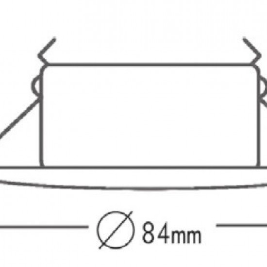 ΧΩΝΕΥΤΟ ΣΠΟΤ ΧΡΥΣΟ ΜΑΤ GU10