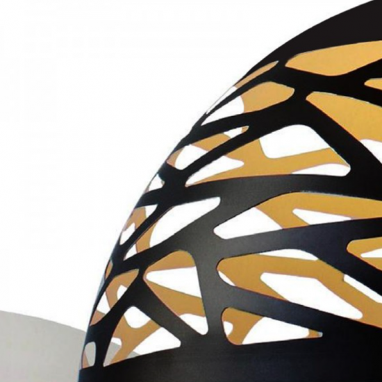 ΜΟΝΤΕΡΝΑ ΚΑΜΠΑΝΑ 1Χ Ε27 ΔΙΑΤΡΗΤΗ