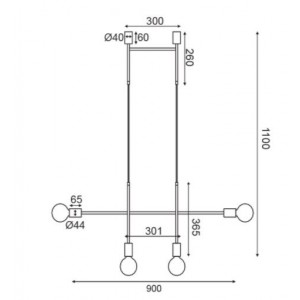 ΚΡΕΜΑΣΤΟ Φ/Σ 4ΧΕ27 ΧΡΥΣΟ ΜΕΤΑΛΛΙΚΟ 90X4X110CM ΚΡΕΜΑΣΤΟ Φ/Σ 4ΧΕ27 ΧΡΥΣΟ ΜΕΤΑΛΛΙΚΟ 90X4X110CM