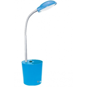 LED Φ/Σ ΓΡΑΦΕΙΟΥ 5W ΜΟΛΥΒΟΘΗΚΗ ΜΠΛΕ 16035LEDBE