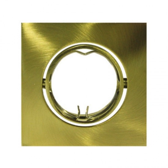 ΣΠΟΤ ΤΕΤΡΑΓΩΝΟ ΚΙΝΗΤΟ  MR16 ΧΡΥΣΟ ΜΑΤ