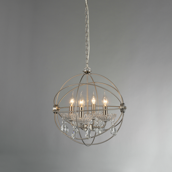 KIKLOS ΚΡΕΜΑΣΤΟ ΦΩΤΙΣΤΙΚΟ 4ΦΩΤΟ ΜΕΤΑΛΛΟ ΑΣΗΜΙ Φ40xΗ150cm