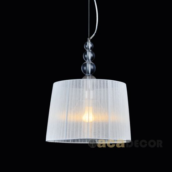 ΚΡΕΜΑΣΤΟ ΜΕ ΓΥΑΛΙ-ΑΣΗΜΙ ΚΑΠΕΛΟ Φ34 1ΧΕ27