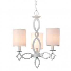 ΚΡΕΜΑΣΤΟ Φ/Σ 3XE14 ΓΚΡΙ ΜΕΤΑΛΛΟ-ΚΡΕΜ ΑΜΠΑΖΟΥΡ Φ47cm