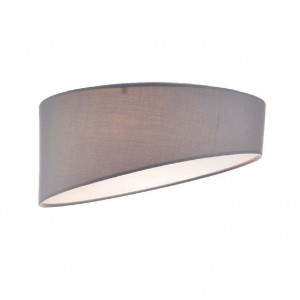 ΦΩΤΙΣΤΙΚΟ ΟΡΟΦΗΣ 3ΦΩΤΟ ΥΦΑΣΜΑ ΓΚΡΙ Φ40xΗ18CM