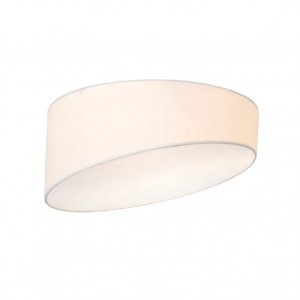 ΦΩΤΙΣΤΙΚΟ ΟΡΟΦΗΣ 3ΦΩΤΟ ΥΦΑΣΜΑ ΛΕΥΚΟ Φ40xΗ18CM