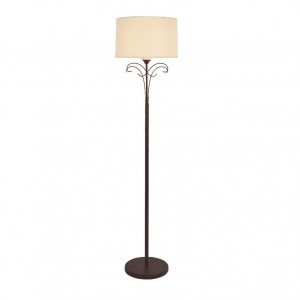 Φ/Σ ΔΑΠΕΔΟΥ 1ΧΕ27 ΜΕΤΑΛΛΙΚΟ ΚΑΦΕ+ΜΠΕΖ ΑΜΠΑΖΟΥΡ Φ40ΧΗ166CM