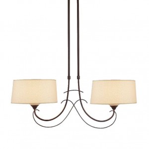 ΚΡΕΜΑΣΤΟ Φ/Σ 2ΧΕ27 ΜΕΤΑΛΛΙΚΟ ΚΑΦΕ+ΜΠΕΖ ΑΜΠΑΖΟΥΡ 86Χ30XH150CM