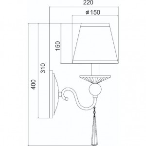 ΑΠΛΙΚΑ ΚΡΥΣΤΑΛΛΟ ΑΣΗΜΙ ΚΑΠΕΛΟ 1ΧΕ14 EVITA