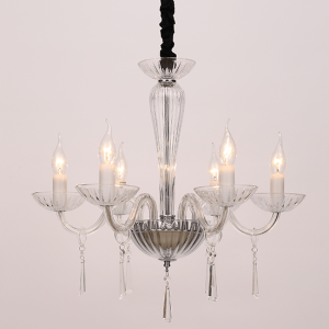 ΚΡΕΜΑΣΤΟΣ ΠΟΛΥΕΛΑΙΟΣ 6ΦΩΤΟΣ ΚΡΥΣΤΑΛΛΙΝΟΣ ΣΕ ΔΙΑΦΑΝΗ-ΧΡΩΜΙΟ ΑΠΟΧΡΩΣΗ (BLK80286PCC)