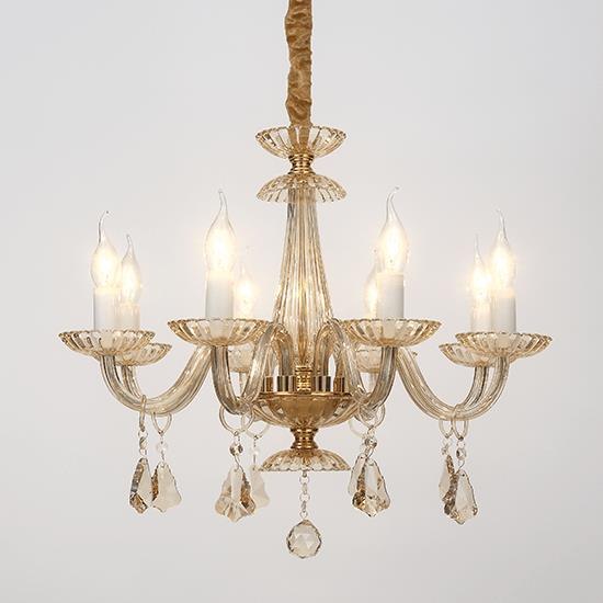 ΚΡΕΜΑΣΤΟ Φ/Σ 8ΧΕ14 ΣΑΜΠΑΝΙΖΕ ΚΡΥΣΤΑΛΛΟ+ΧΡΥΣΟ ΜΕΤΑΛΛΟ Φ59ΧΗ178CM