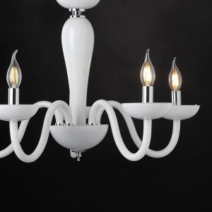 ΚΡΕΜΑΣΤΟ Φ/Σ 5ΧΕ14 ΛΕΥΚΟ ΚΡΥΣΤΑΛΛΟ+ΧΡΩΜΙΟ ΜΕΤΑΛΛΟ Φ69ΧΗ168CM 