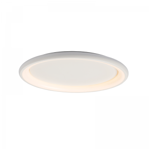 IRA ΦΩΤΙΣΤΙΚΟ ΟΡΟΦΗΣ ΜΕΤΑΛΛΟ ΛΕΥΚΟ D81xH8,5cm 