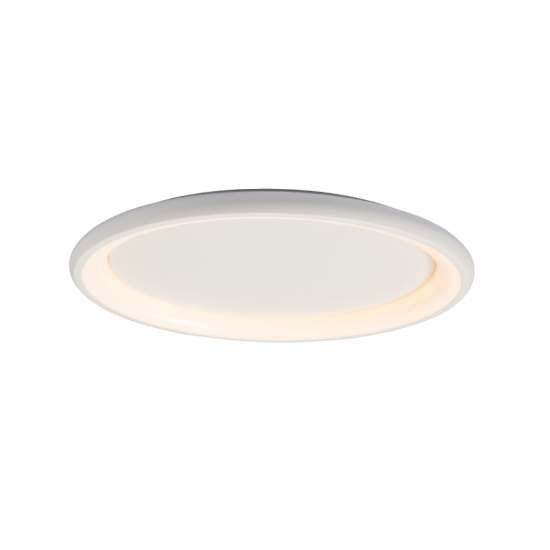 IRA ΦΩΤΙΣΤΙΚΟ ΟΡΟΦΗΣ ΜΕΤΑΛΛΟ ΛΕΥΚΟ D81xH8,5cm