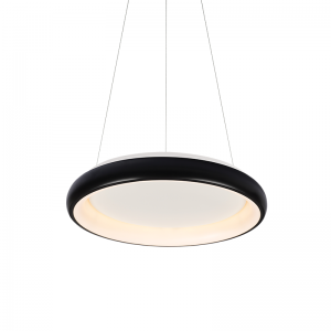 IRA ΦΩΤΙΣΤΙΚΟ ΚΡΕΜΑΣΤΟ ΜΕΤΑΛΛΟ ΜΑΥΡΟ D41xH8,5cm