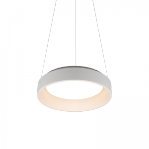 DIAS ΦΩΤΙΣΤΙΚΟ ΚΡΕΜΑΣΤΟ LED ΜΕΤΑΛΛΟ ΛΕΥΚΟ D45xH120CM