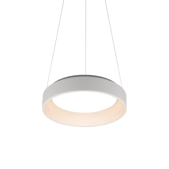 DIAS ΦΩΤΙΣΤΙΚΟ ΚΡΕΜΑΣΤΟ LED ΜΕΤΑΛΛΟ ΛΕΥΚΟ D45xH120CM