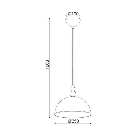 MARBLE ΚΡΕΜΑΣΤΟ ΜΟΝΟΦΩΤΟ ΦΩΤΙΣΤΙΚΟ ΜΕΤΑΛΛΟ ΛΕΥΚΟ 25xH100cm