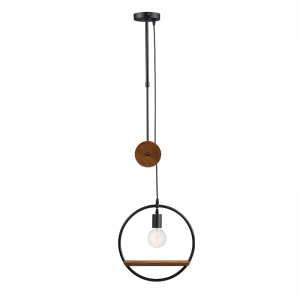 BAM ΚΡΕΜΑΣΤΟ ΜΟΝΟΦΩΤΟ ΦΩΤΙΣΤΙΚΟ ΜΕΤΑΛΛΟ ΜΑΥΡΟ Φ45