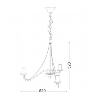 ΚΡΕΜΑΣΤΟ ΚΑΦΕ ΜΕΤΑΛΛΙΚΟ 3ΧΕ14