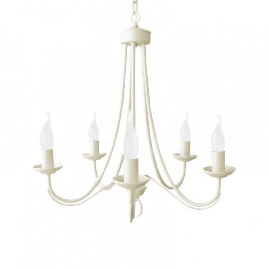 ΚΡΕΜΑΣΤΟ 5Χ60W E14 ΠΑΤΙΝΑ