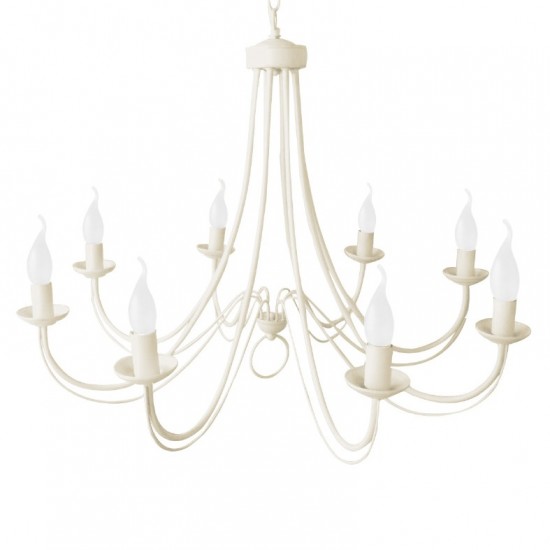 ΚΡΕΜΑΣΤΟ 8Χ60W E14 ΠΑΤΙΝΑ